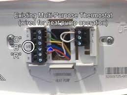 .beginning wiring the t8411r heat pump thermostat provides 24v control to prevent electrical shock or equipment damage. Heat Pump Wiring Mechanical Settings Youtube