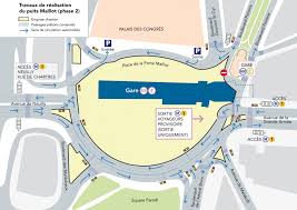 La Circulation Routiere Autour Des Travaux Porte Maillot A Change Depuis Le 22 Aout Eole Rer E