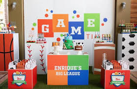Lowest price in 30 days. Kara S Party Ideas It S Game Time Sports Birthday Party Kara S Party Ideas