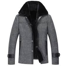 Mens Fur Coat Men S Shearling Coat Casual Mens Leather Jacket Fur Coats Men Genuine Leather Mens Jacket Mens Fur Coat Mens Shearling Coat Leather Jacket