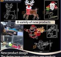 Bulk Buy New Santa Claus 2D Christmas Motif Lights With CE ...