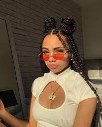 45 Box Braids Hairstyles To Do Yourself Eazy Glam The braiding hair is added in small pieces, creating less tension and pull on the root of your hair.