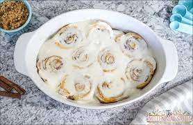 Easy Puff Pastry Cinnamon Rolls With Cream Cheese Icing The Millennial Stay At Home Mom Recipe Food Easy Puff Pastry Pastry