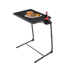 We eat there (dine there) when we have guests. Buy Tv Tray Table Folding Tray Tv Table Dinner Table For Eating On Couch Sofa And Bed Folding Table Easy Storage For Small Space With Cup Holder 1 Pack Online In Guatemala B095x9q6k6