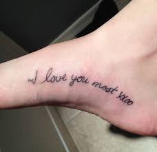 I Love The Placement Of This Tattoo Love You More Tattoo Tattoos Cute Tattoos