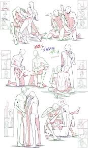 Pornographic drawing poses - porn