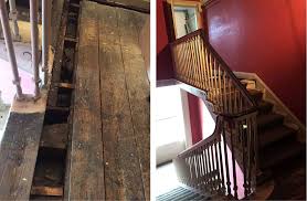 I had already torn up the carpet treads that had been in the middle. Repair Of A Dublin Georgian Staircase Fergal Mcgirl Conservation Architects Dublin