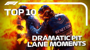 Top 10 Moments Of Pit Lane Drama In This Moment Drama Future Poster