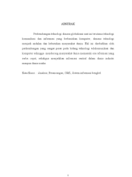 We did not find results for: Abstrak Perkembangan Teknologi Dimasa Globalisasi Saat Ini