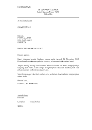 Mengingat pentingnya kegiatan rapat ini, maka kami mengharapkan kehadiran bapak/ibu guru semua tepat pada waktu dan tempat yang sudah ditentukan. Contoh Surat Undangan Rapat Bentuk Full Block Style Bagi Contoh Surat