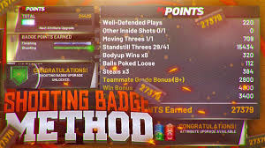 The developers are currently working on a fix for that bug. On Twitter Best Badge Method For Shooting Badges Earn 20k Badge Progression Points Per Game In Nba 2k20 Champ2k Link Https T Co 1gr3qaxj7u Thumbnail Visualbyaj Https T Co Xkf8h0qbe3