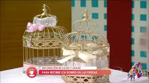 Decora un lindo dormitorio de princesa. Decoracion De Cajas Para Recibir Los Sobres En Las Fiestas Youtube