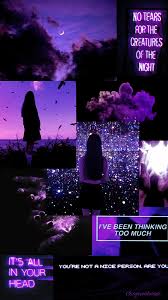 Variations of the color purple can be found in this collection among multiple aesthetic pictures. Black And Purple Aesthetic Wallpapers Top Free Black And Purple Aesthetic Backgrounds Wallpaperaccess
