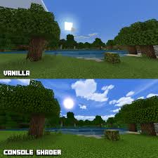 Mar 13, 2021 · simply put the closest thing we can get to shaders on our console editions (ps4 and xbox one) these shaders offer moving clouds and falling leaves, sandstorms in the desert and snowstorms in snow biomes. Console Pc Shader Minecraft Pe Texture Packs