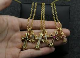 Chrome hearts sterling silver pink sapphire maltese cross ring. Special Offer Chrome Hearts Gold Necklace Up To 74 Off