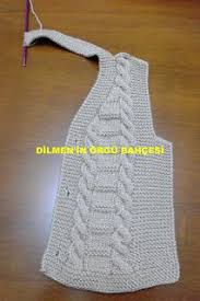 Malzemeler Himalaya Bebe Ipi 2 Adet 4 Numara Sis Arka 73 Ilmek Baslanir 5 Dis Harosa Orulur Ornek Su Sekilde Kurulur Orgu Yelek Erkek Bebek
