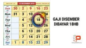 Kematian dalam perkhidmatan bagi penjawat awam. Gaji Disember 2018 Pendidik2u
