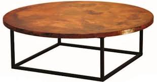 Edyo living round end table for living room side table,16.8 small coffee table tempered glass sofa side table, copper… $69.99 $ 69. Hand Hammered Copper Coffee Table Julia Base Shown Round Item Ct03073 Also Available Rectangular Copper Coffee Table Coffee Table Coffee Table Square