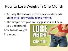 There are several effective ways that can help to lose weight in a month in more natural and safe ways. How To Lose Weight In One Month