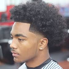 They have a characteristic black and curly hair types. Afro Taper Fade Haircut Men S Hairstyles And Haircuts 2017 For Prime Curly Afro Fade Temp Fade Haircut Fade Haircut Blowout Haircut