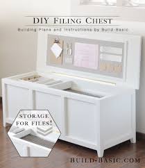 Office furniture filing cabinets, cushioned file bench. Build A Diy Filing Chest Build Basic