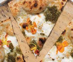 Nasturtium Pizza Nasturtium Pizza Recipe At Epicurious Com Recipes Edible Flowers Recipes Cooking