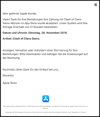 Customize your village, build an army and crush your opponents. Apple Spam Mails Rechnung Kaufbestatigung Fur Apps Ist Phishing