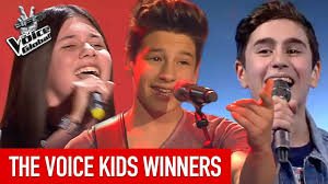 The voice kids is a british television talent show created by john de mol and its premiere was on 10 june 2017 on itv. The Voice Kids Best Winners From Around The World Part 1 Youtube