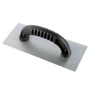 DESEMPENADORA ACO LISA CABO PLASTICO PRATIK 25,5X12CM