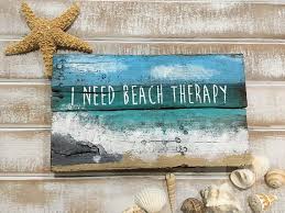 Beach Signs Beach Decor Beach Therapy Pallet Signs Reclaimed Wood Sign Wooden Beach Signs Beach Pallet Beach Beach Signs Wooden Beach Signs Beach Decor