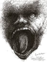 Give Me More By Daniel Mathers Scribble Drawing Scribble Drawings Scribble Art