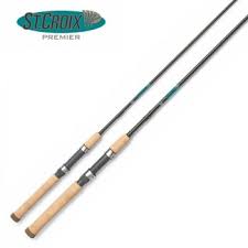 Not only do i smile everytime i cast because it's proudly made in the greatest nation on earth, the usa, it's also very light, strong, sensitive and maybe lucky i have a mitchell mag ultra 2000 with 8 pound florocarbon. St Croix Premier Spinning Rods J H Tackle