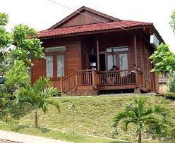 70 Desain Rumah Kayu Minimalis Sederhana Dan Klasik Rumah Pedesaan Desain Rumah Desa Rumah Kayu
