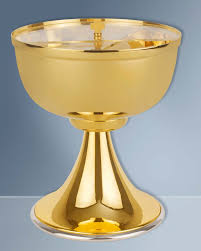 A ciborium is a vessel, normally in metal. Ziborium Vergoldet 14 Cm O 16 Cm Plexiglas Segment Deckel Kirchenbedarf