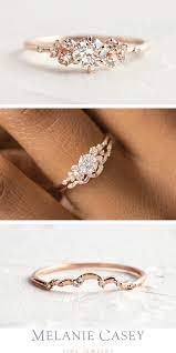 Snowdrift Ring With Fitted Band In 2021 Wedding Rings Unique Wedding Rings Simple Unique Engagement Rings