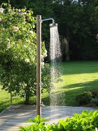 Outdoor Shower For Refreshment During The Hot Summer Days 1 Decor Garden Shower Outdoor Pool Shower Outdoor Shower
