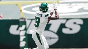 The new york jets assistant coach who tripped a miami dolphins player during sunday's game was suspended by the team monday night without pay for the rest of the season, including the playoffs, and fined $25,000. Jets Wr Breshad Perriman Questionable For Sunday S Game At Dolphins