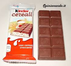 Kinder Cereali Recensione Opinionando It Cereali Cibo Barretta Di Cioccolato