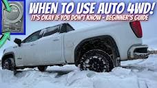 How & When To Use 2WD, AUTO 4WD, 4 HIGH or 4 LOW : A Beginner's ...