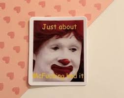 Mcdeeznutz Sticker 3”x3”. FREE SHIPPING