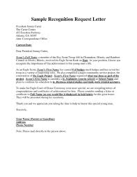 Example Recognition Request Letter Eagle Scout Ceremony Boy Scouts Eagle Eagle Scout
