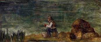 75 Pescatore Sugli Scogli 1862 64 Collezione Privata Paul Cezanne Paul Cezanne Paintings Painting Reproductions