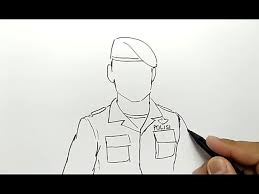 Maybe you would like to learn more about one of these? Cara Menggambar Polisi Brimob Ganteng Youtube