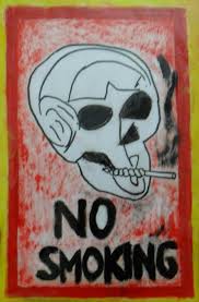 Poster competition for junior and senior. World No Tobacco Day Beaconhouse North Nazimabad Primary Iv