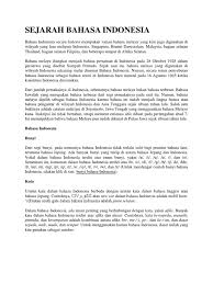 Dengan begitu anda bisa menemukan kamus ini kapan saja dengan mudah dan bisa segera mencari. Sejarah Bahasa Indonesia
