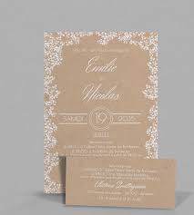 Frais de port et montage offerts. Faire Part De Mariage Champetre Chic Colette A Personnaliser Sur Notre Site