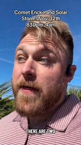 Auroras might be visible from FLORIDA tonight. Earth’s in a major solar  storm and flying through Comet Encke’s debris. Fireballs + northern lights?  Look north after 8PM. Get away from city lights. ...