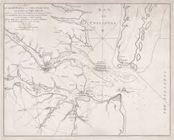 the first published map of the battle of yorktown rare