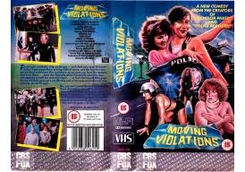 Moving Violations (1985) VHS Video Cover Art
