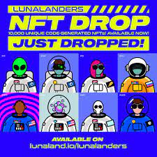 Luna Lander Nft S From Lunaland Brand New Limited Edition 10 000 To Be Algorithmically Minted Just Dropped Rarest Ones Minted First Get In Now R Nft